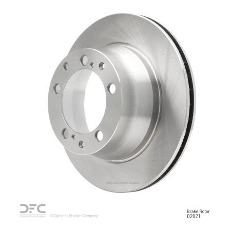 Dynamic Friction Co Disc Brake Rotor - 600-02021 600-02021